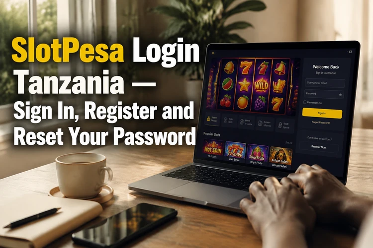 SlotPesa Login Tanzania - Sign In, Register and Reset Your Password
